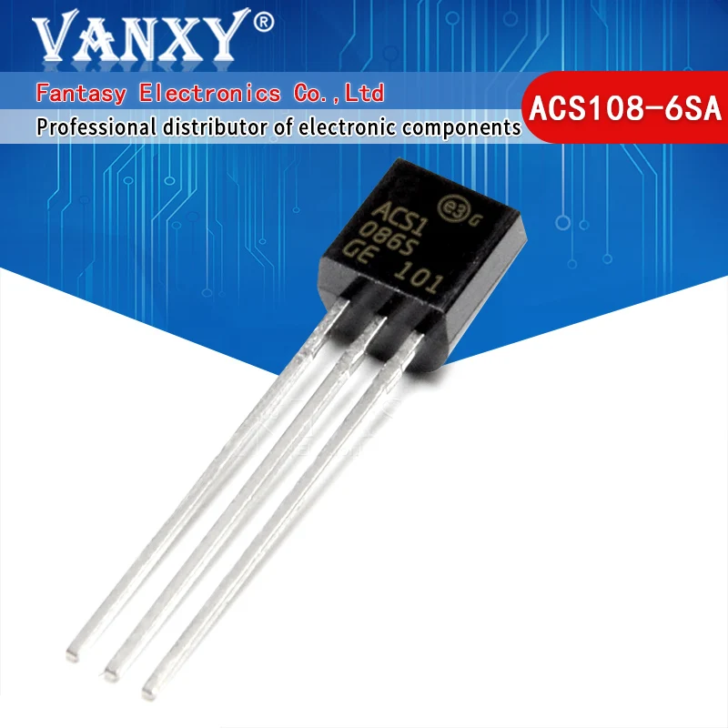 10pcs Acs108-6sa To-92 Acs1086s To92 Acs108 - Integrated Circuits ...