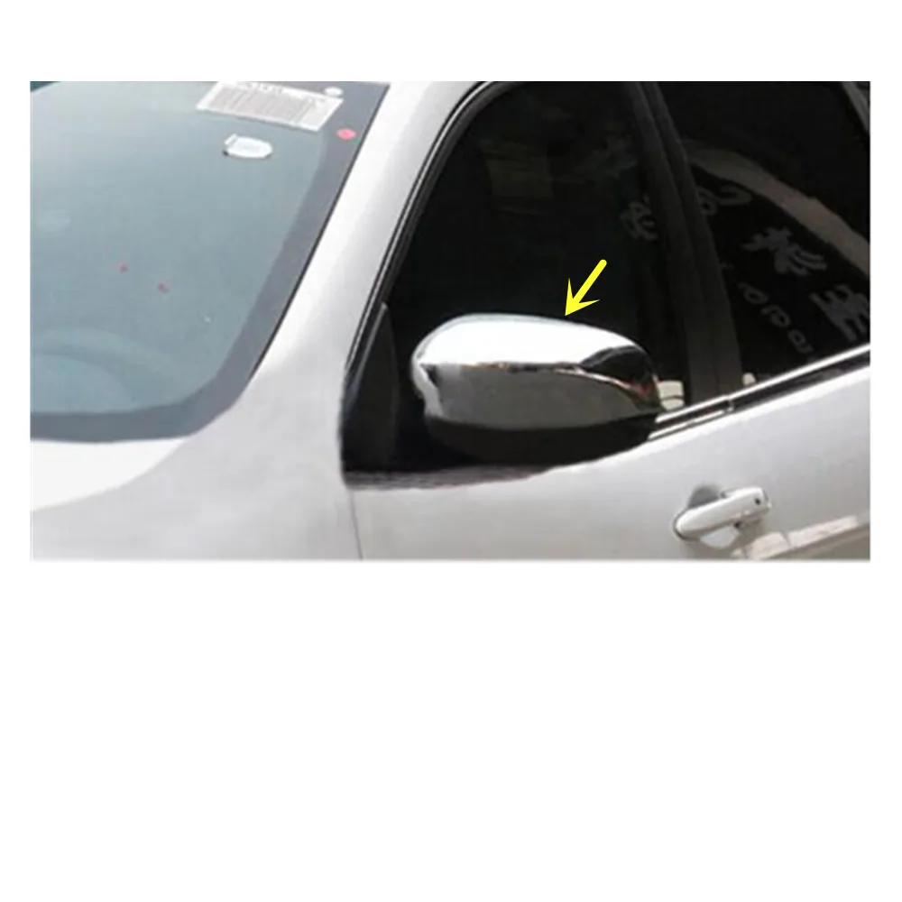 Автомобильный ABS хромированный Стайлинг украшение заднего вида боковое стекло