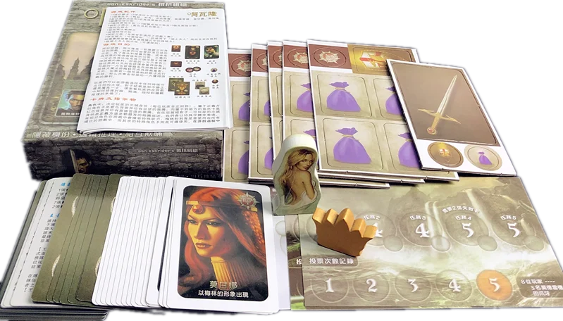 Avalon держатель карточек настольных игр укрепляет организации 2 Повседневная версия сопротивления китайский расширение обновление 5 человек оборотень