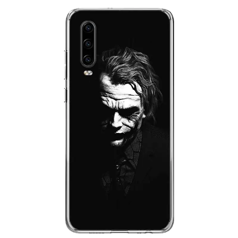 Джокер темный черный рыцарь чехол для телефона для huawei P30 P20 mate 30 20 10 Pro P10 Lite P Smart Z+ Coque Shell Capa