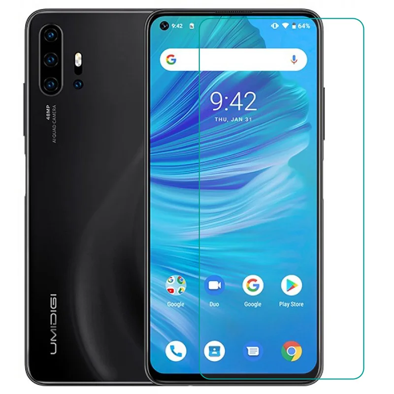 2 шт. для UMIDIGI F2 закаленное стекло защитное 2.5D Высокое качество для UMIDIGI power 3 power 3 Защитная пленка для экрана