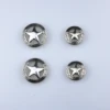 DIY Leather Craft Hardware  Texas Star Concho Antique Silver Finish #601709S-30/38 Clothes Accessories 2