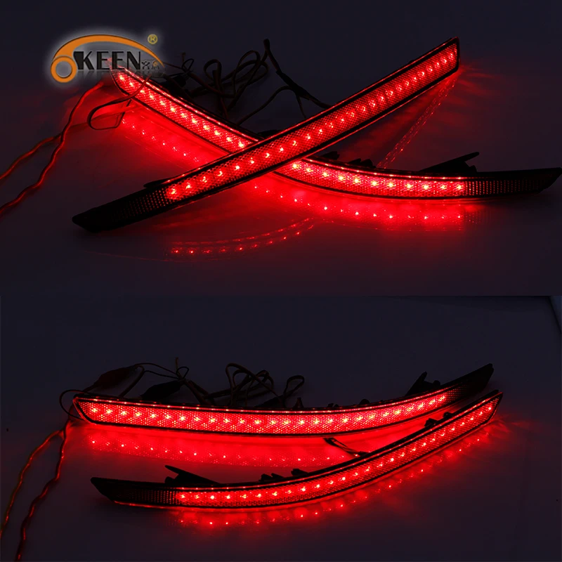 OKEEN для Kia K5 2011 2012 2013 Led задний бампер отражатель лампы автомобиля Led DRL тормозной задний светильник дневной ходовой светильник