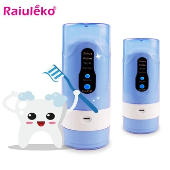 

Oral Nasal Cleaning Irrigator Floss Water Jet Dental Floss Oral Power Water Jet Nasal Cleansing 200ML Rechargeable 4 Modes