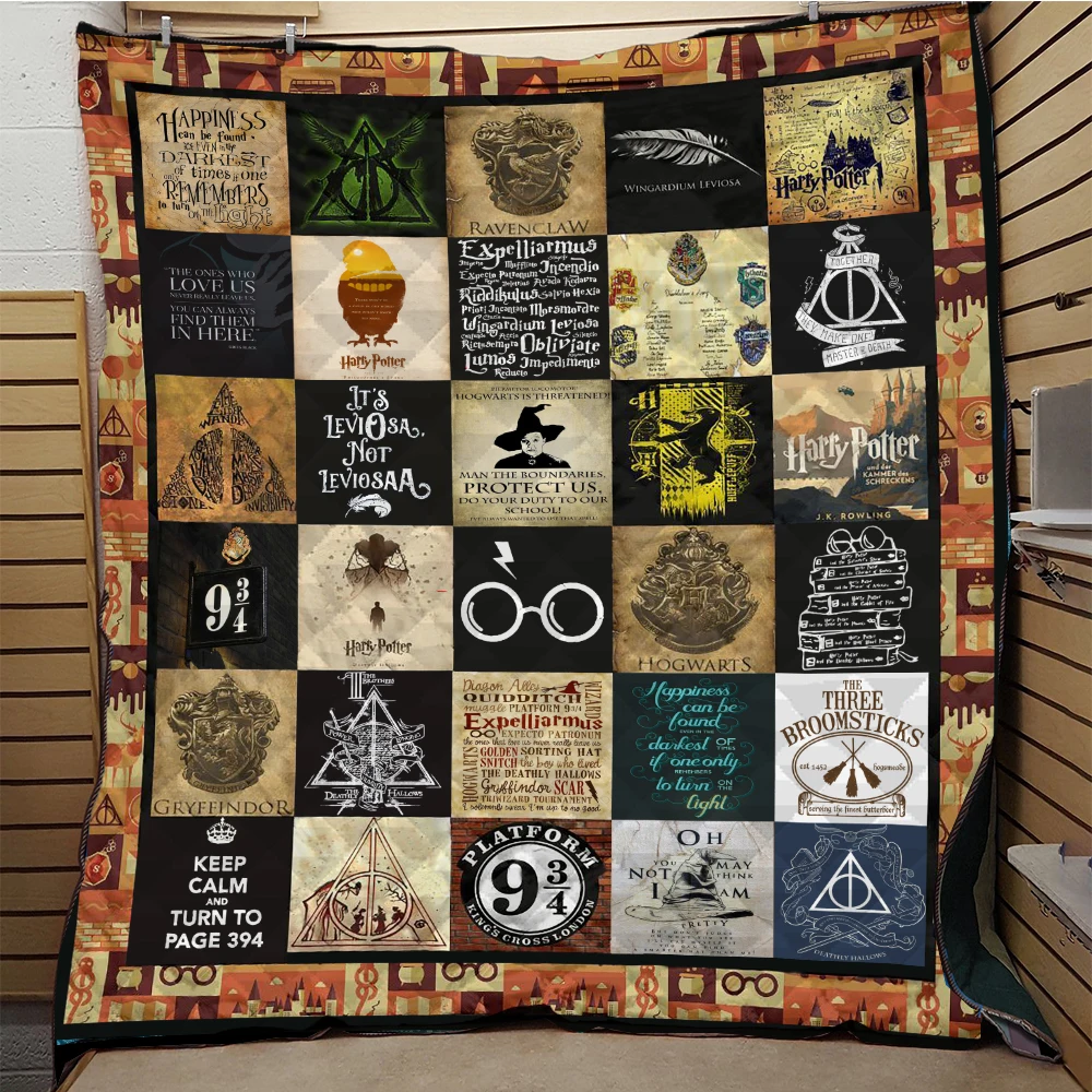 SOFTBATFY 3D Printed Quilt Blanket for Bed Soft Dropshipping