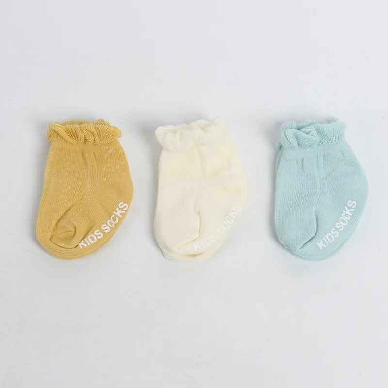 1 Нескользящие носки для малышей Новые зимние Утепленные носки в Корейском стиле для детей носки для маленьких мальчиков и девочек махровые носки с короной и сосной - Цвет: 1