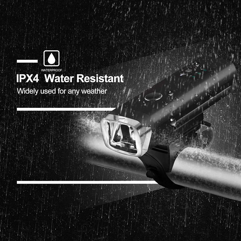 Светодиодный велосипедный фонарь Водонепроницаемый USB перезаряжаемый аккумулятор фары Велосипедное оборудование-одиночные фары