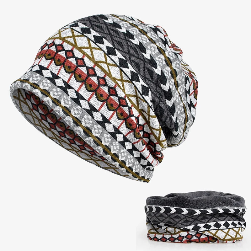 Конский хвост бини женщина шейный платок шапки Многофункциональный Gorros мягкий зимний капот шарф красочные повседневные женские шапки