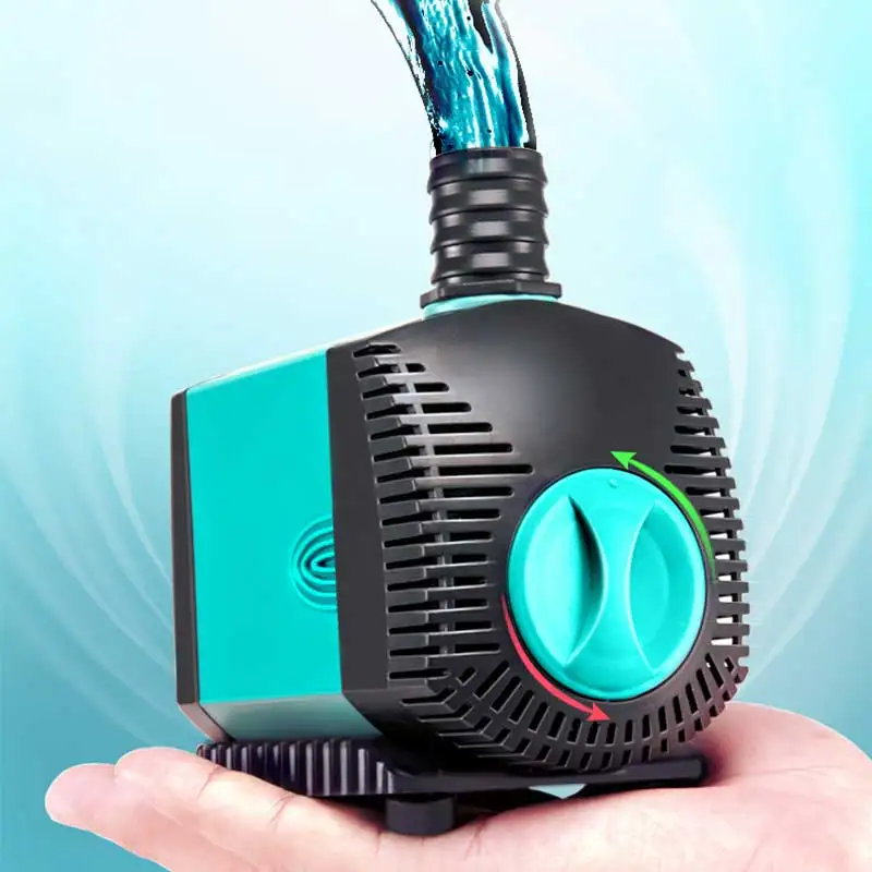 3W/6W/10W/15W/25W Ultra-Quiet Submersible Aquarium Water Pump Fountain Filter Fish Pond 220V-240V 50HZ EU Plug | Дом и сад