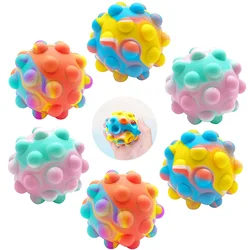 Popper Bola blanda antipresión para niños y adultos, juguete sensorial 3D de descompresión, burbujas, alivio de la ansiedad