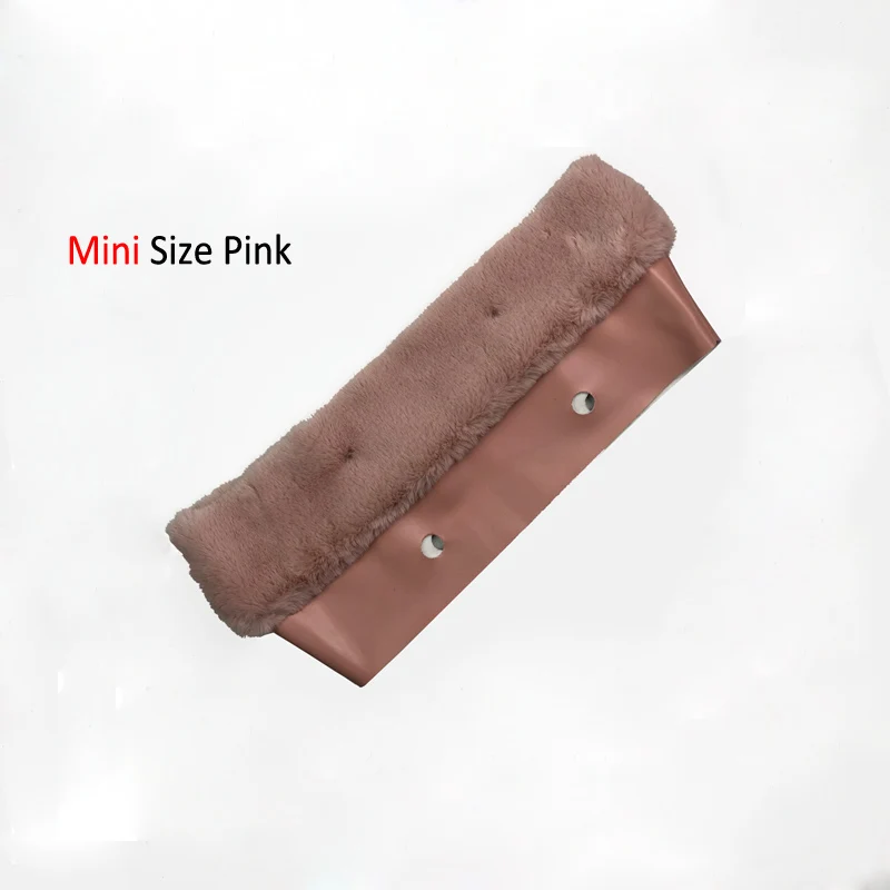 Mini Pink 11 цветов плюшевая отделка Тепловая отделка Подходит для классического мини размера O сумка Obag аксессуары для сумок - Цвет: Mini Pink