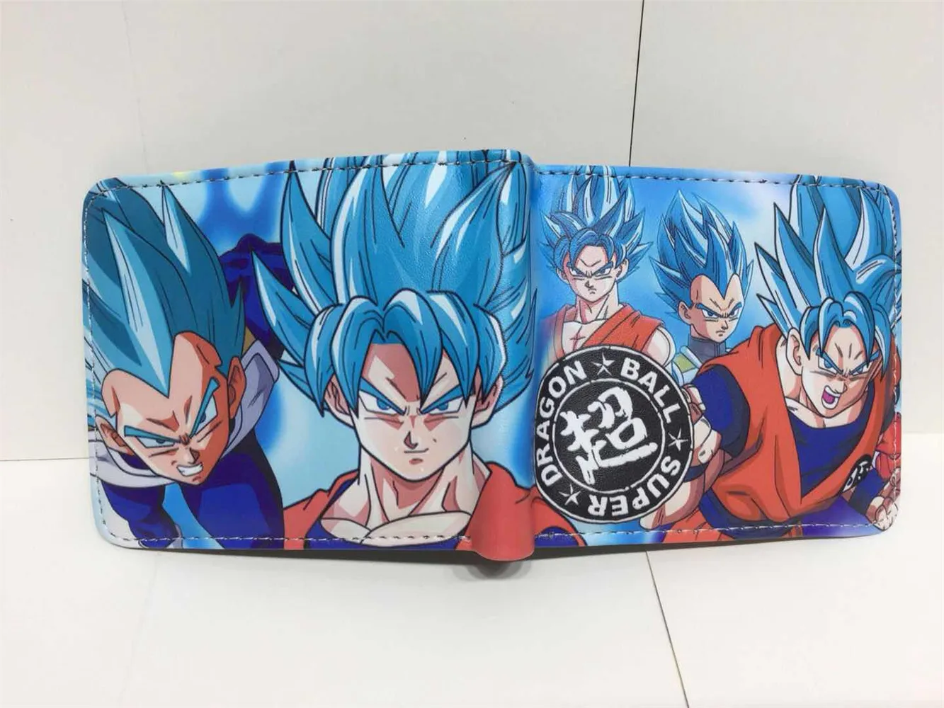 Аниме Dragon Ball Super DBZ мужской женский кошелек из искусственной кожи на молнии портмоне унисекс кошельки ID/кредитный держатель для карт