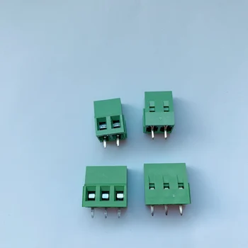 

50pcs kf-128 5.0mm screw type PCB terminal 2P / 3P can be spliced with kf128 connector