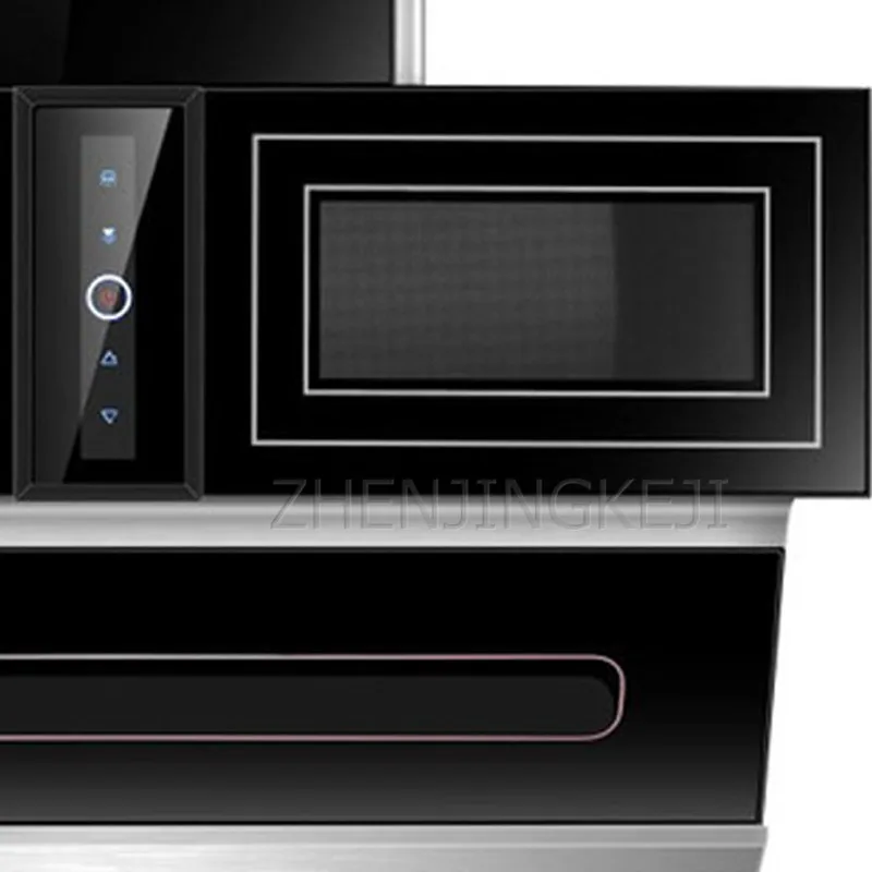 Range Hood Home Kitchen Side Suction Smart Motion High Suction Frequency Conversion UV Disinfection Cabinet Type Grease Pump 6