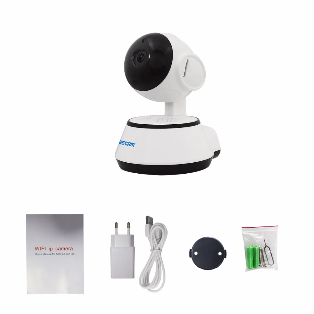 IP камера ESCAM G10 1 МП 720P Wi Fi ИК датчик движения|wireless ip camera|ip camera720p wifi |