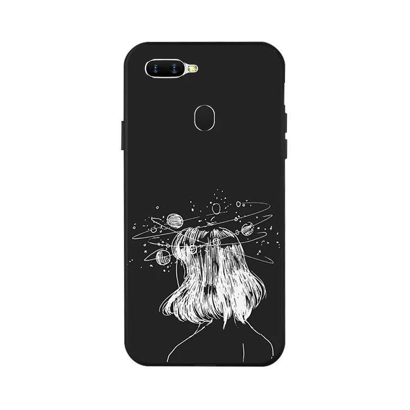 Чехол для Oppo A7 AX7, мягкий чехол с рисунком, чехол для телефона OPPO A5S A7 A 7 ax7 a x7, чехол s OPPOA7 CPH1901, чехлы - Цвет: X003