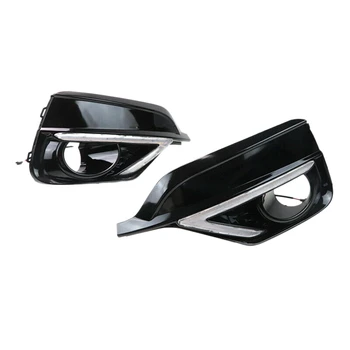 

Daytime Running Lights DRL Yellow Turn Signals Light for Honda Fit Jazz 2018