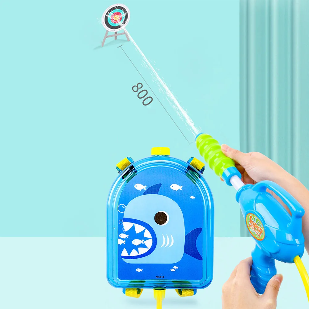 Летние Детские водяные игрушки, игрушки для детей, рюкзак для воды, ПВХ, пляжный распылитель, водяные игрушки, Мультяшные водные игрушки, рюкзак