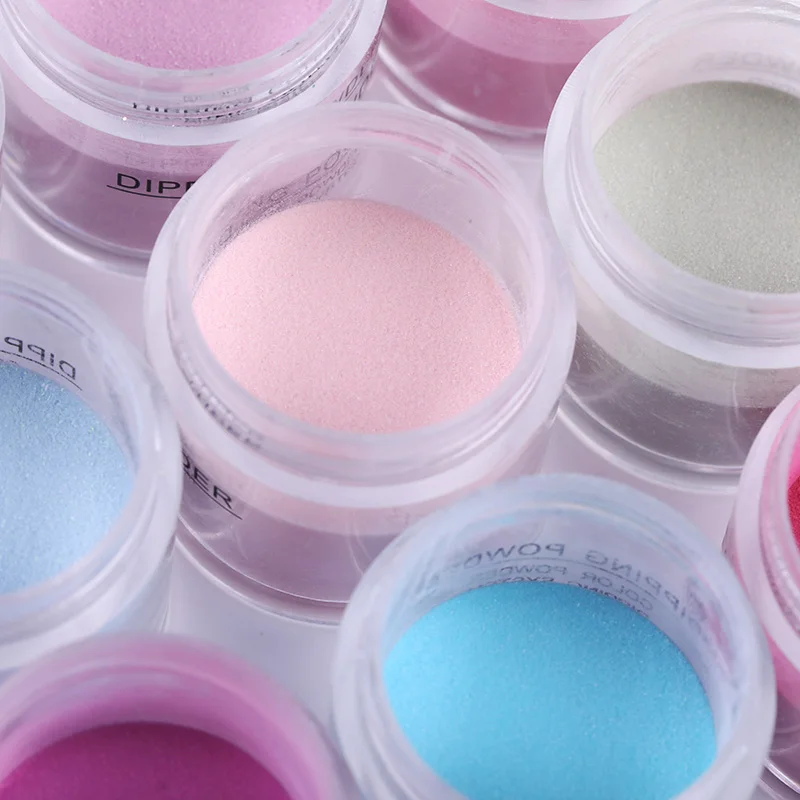 BORN PRETTY 3 IN 1 Thermal Polymer Dipping Nail Powder 10ml Color Changing Acrylic Extension Carving Nails Powder Glitter