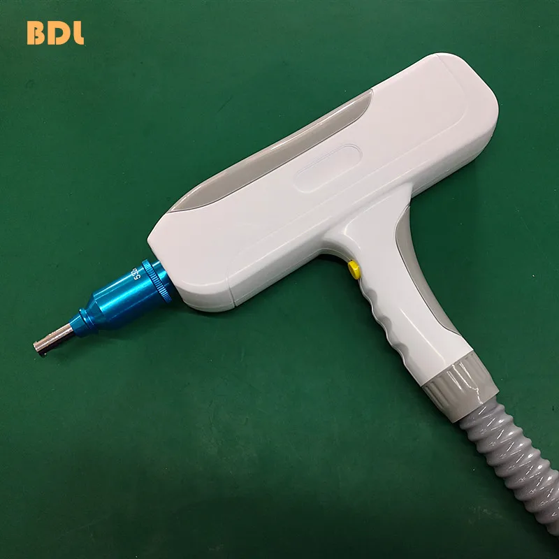 

Q switched nd yag laser handle tattoo removal handpiece 1064 532 1320 IPL E light opt Hair Removal Machine beauty spare part