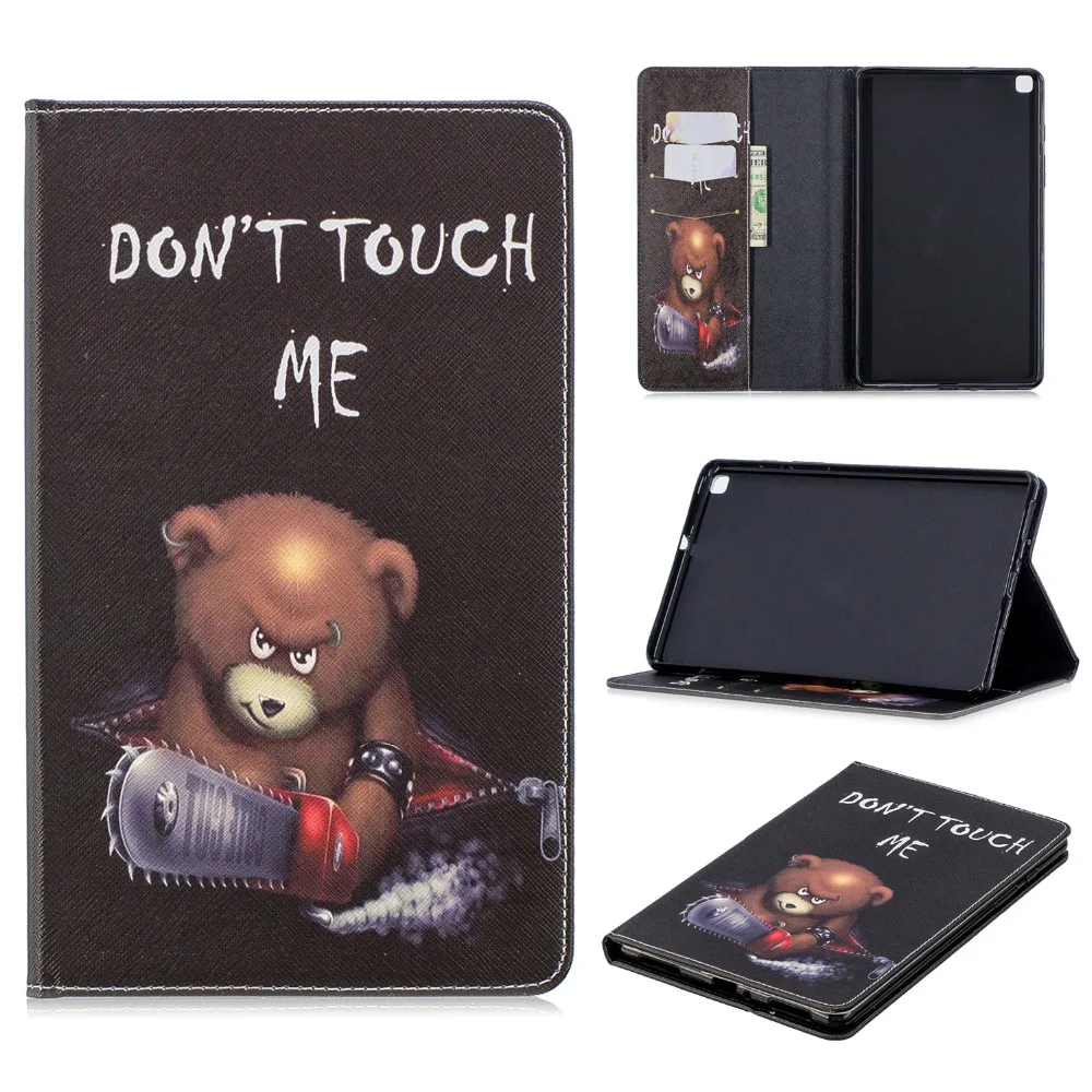 Чехол Coque для Samsung Galaxy Tab A 8,0 SM-T290 SM-T295 планшет Funda Capa подставка чехол для Galaxy Tab A 8,0 T290 T297 T295 Чехлы+ пленка+ ручка