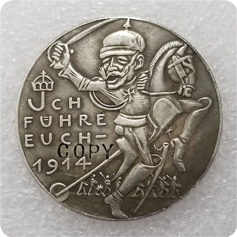 

Type #6_1914 Karl Goetz Germany Copy Coin