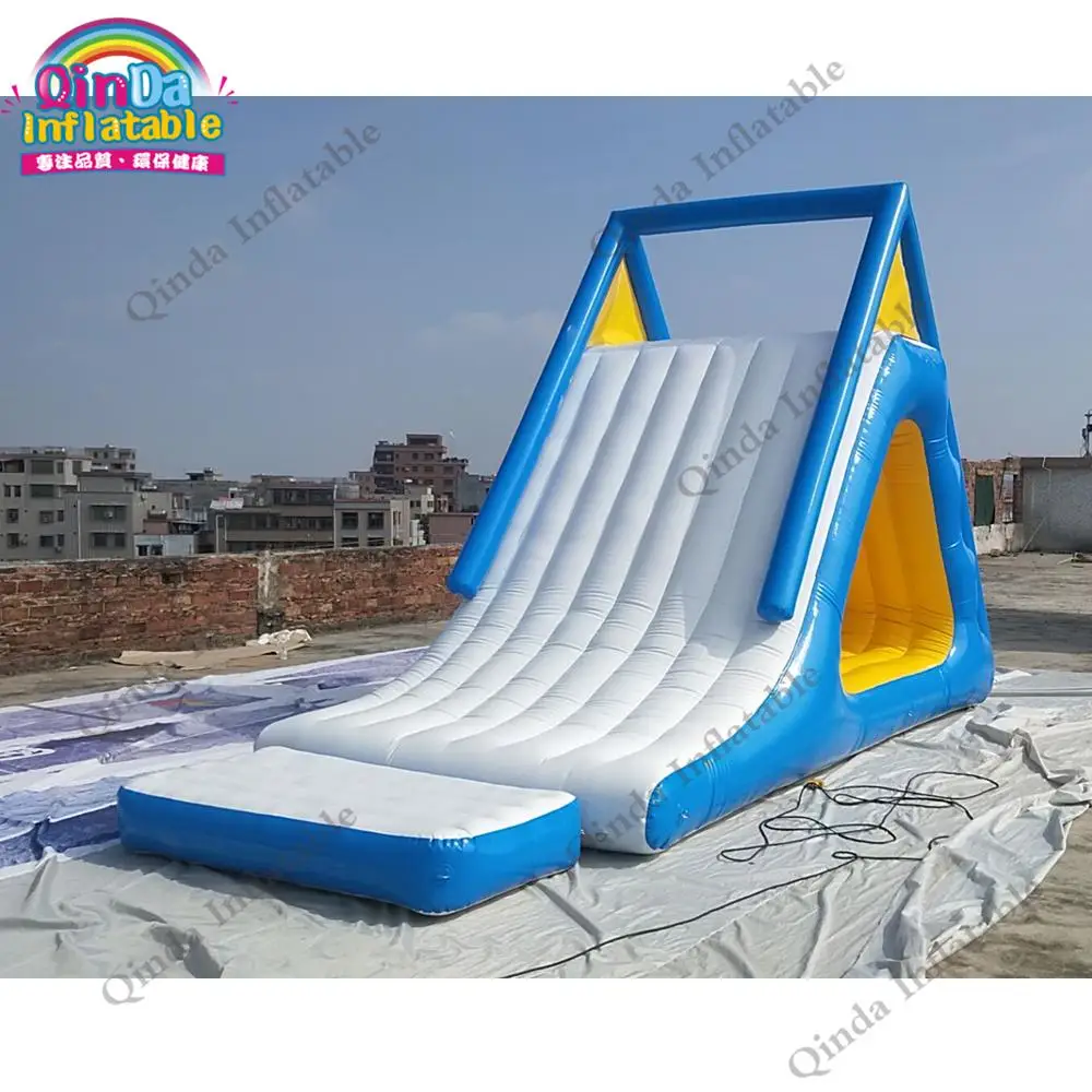 

Inflatable 5m Pool Water Slide Floating Inflatable Sea Slide For Water Play Games