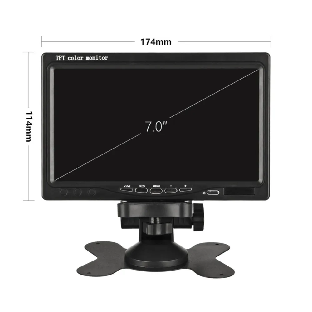 7 Inch On-board Display With Built-in Wireless Bus Camera HD Night Vision Truck