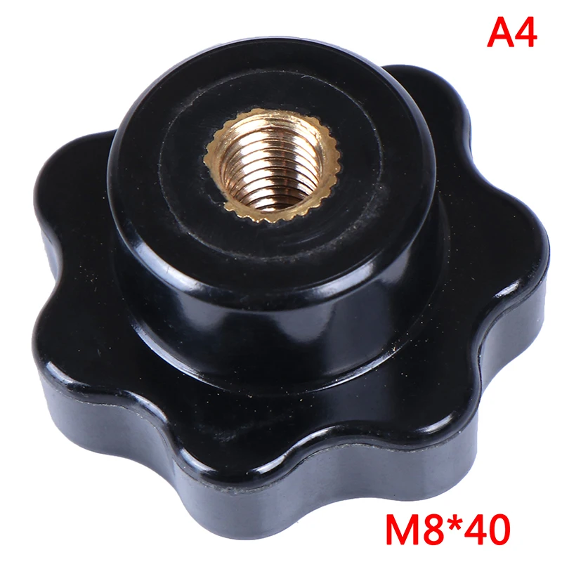 4 1 шт. Горячая новинка M5/M6/M8/M10/M12 резьба головка звездообразная Навинчивающаяся ручка для промышленного оборудования - Цвет: 4