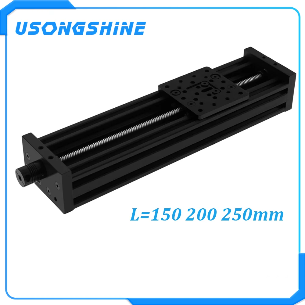 3d принтер Openbuilds Z-axis свинцовый винт T8 Z Axis Diy c-луч CNC раздвижной стол 150 мм 200 мм 250 мм комплект линейного привода