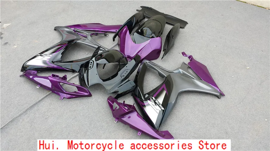 ABS впрыск Наборы для Suzuki GSXR600 750 K6 06 07 год 06 07 R 600 GSXR750 K8 06 07 мото обтекатель - Цвет: 6