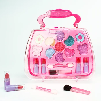 

Princess Girls Simulation Dressing Table Makeup Toy Cosmetics Party Performances Dressing Box Set girl Christmas gift pink