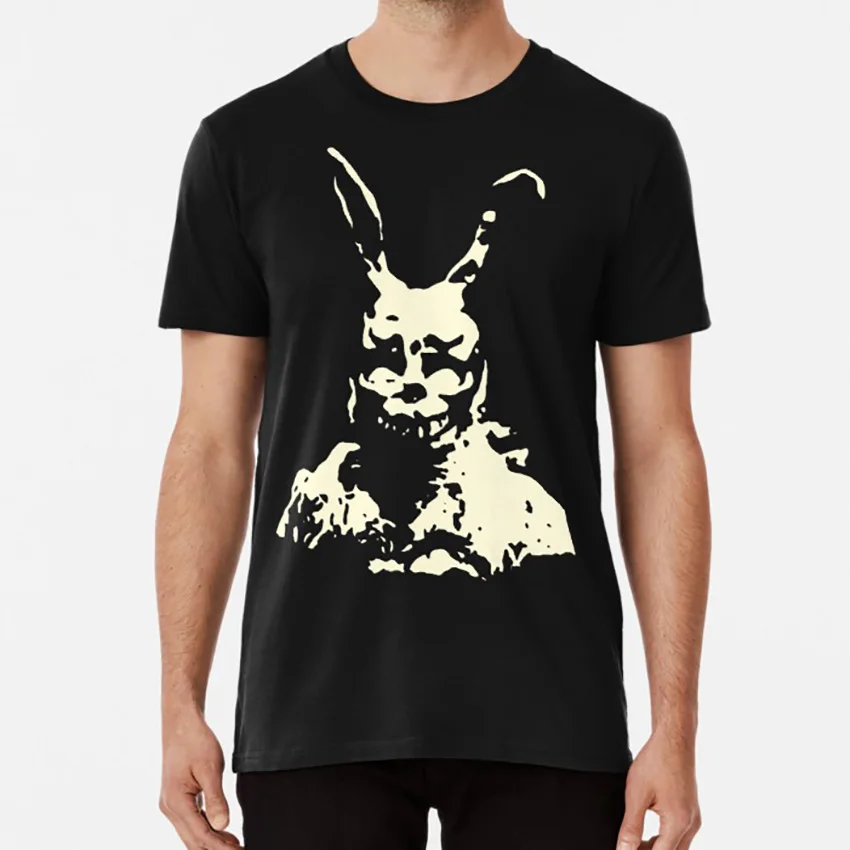 Frank - Donnie Darko футболка фильм кролик конфеты | Мужская одежда