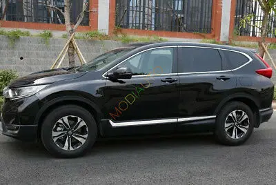 Подходит для Honda CRV хромированный корпус из нержавеющей стали боковой двери молдинги крышка отделка