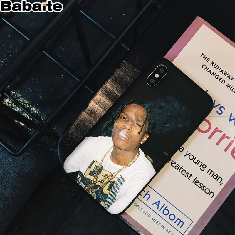 Babaite как можно скорее Rocky Rapper TPU Мягкий силиконовый чехол для телефона iPhone 6S 6plus 7 7plus 8 8Plus X Xs MAX 5 5S XR