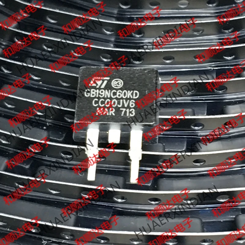 20PCS/LOT new original GB19NC60KD STGB19NC60KD TO-263 in stock