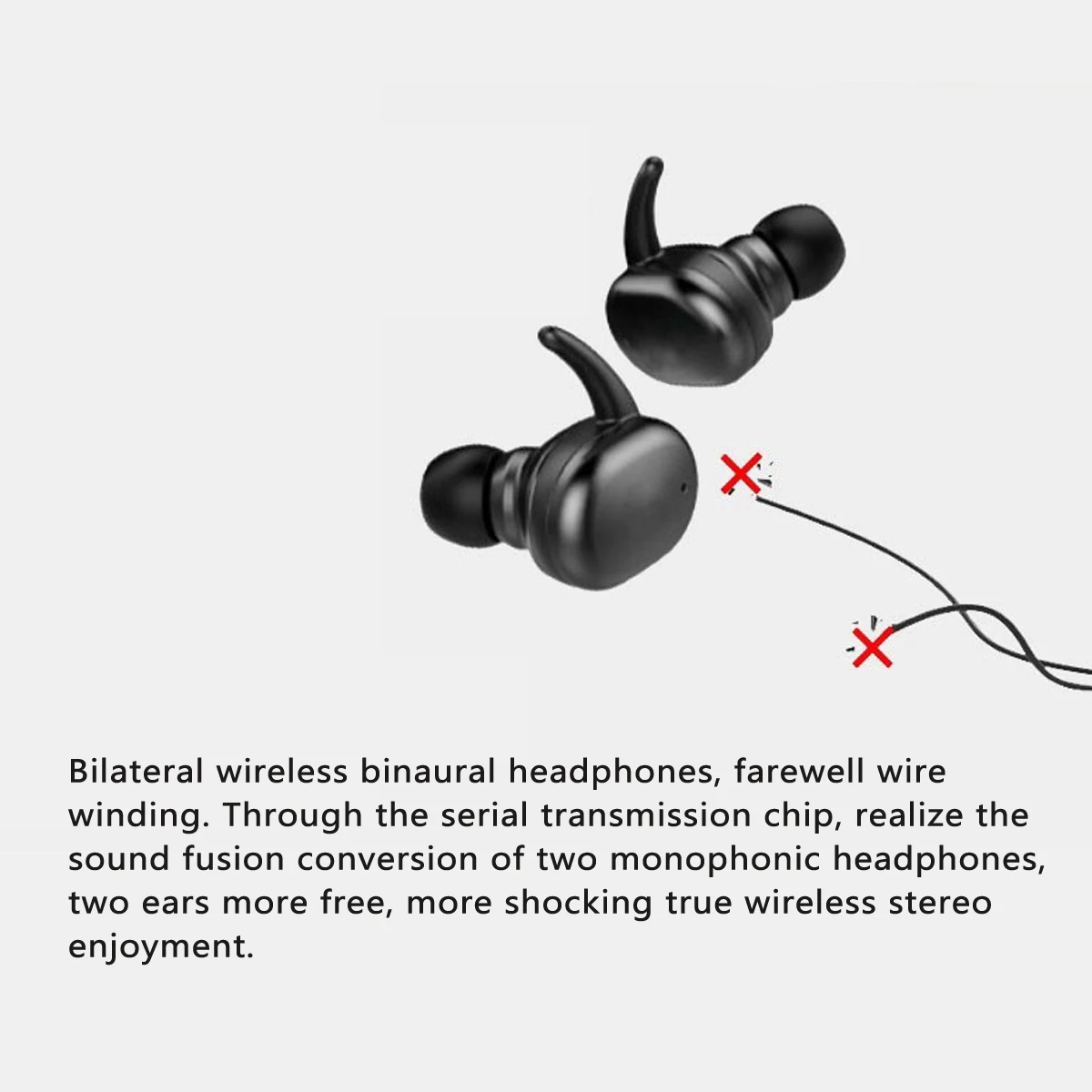 LEORY, сенсорное управление, беспроводные Bluetooth наушники, Bluetooth 5,0, IPX5, водонепроницаемые, 450 мА/ч, монофонический и бинауральный узор, вызываемый