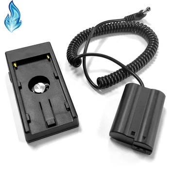 

10Sets NP-F970 F750 Battery Holder Mount Plate with EP-5B DC Coupler for Nikon 1V1 D7200 D7100 D7000 D810 D810A D800 D800E D750