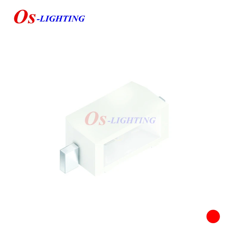 100pcs LS Y876-P2S1-1-Z 3010 Красный боковой светящийся SMD LED 633nm 140MCD 20mA 2v 2 2*1 2mm 2212 световые
