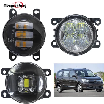 

Car Front Bumper Fog Light Accessories H11 LED Fog Lamp Daytime Running Light DRL 12V For Renault Lodgy 2012-2018