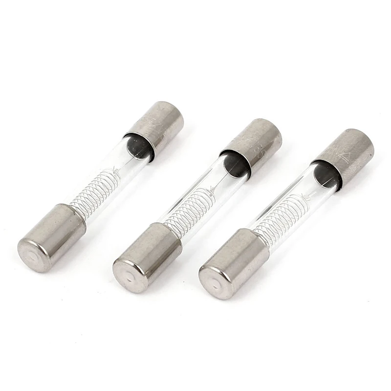 Стеклянный трубчатый предохранитель 0.85A 5kV 6mm x 40mm 3Pcs для печи miniwave