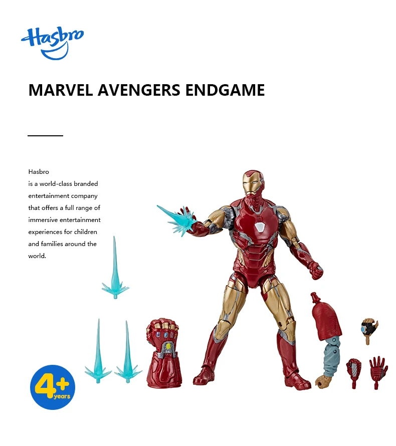 Hasbro Marvel легенды серии Мстители: завершающей 6-дюймовый Железный человек Mark LXXXV Капитан Америка Мстители Коллекция