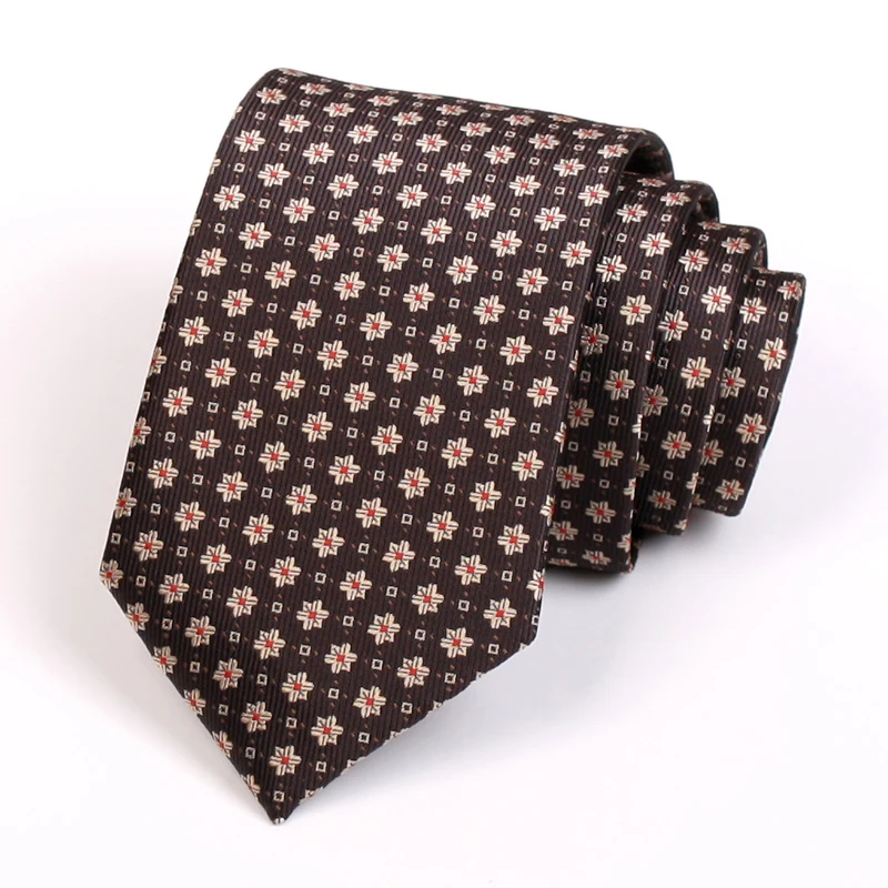 

New Arrivals Men‘s 7.5CM Wide Tie High Quality Fashion Formal Ties For Men Business Work Necktie Male England Style Neck Tie