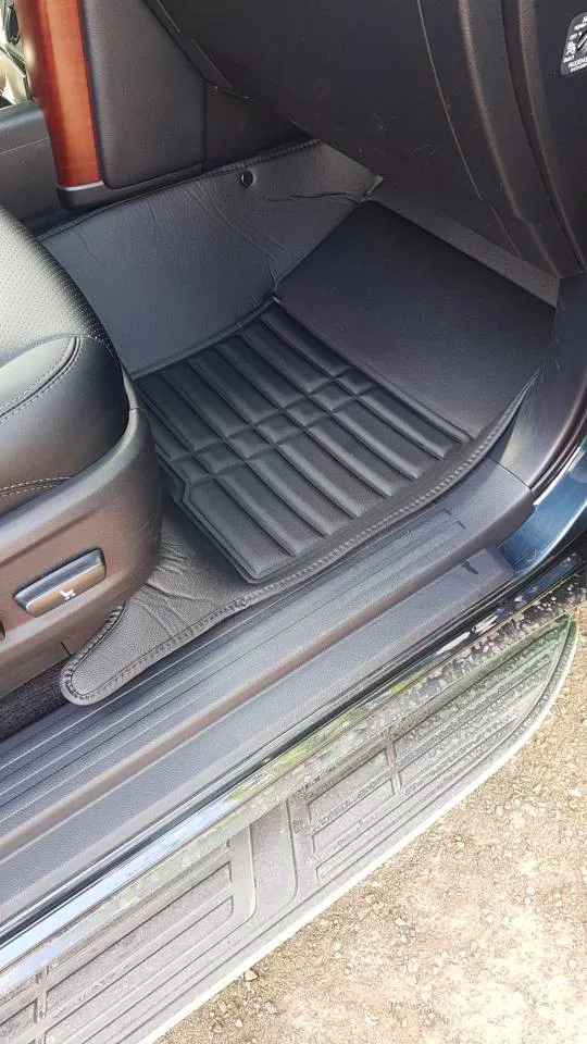 Высокое качество! Пользовательские автомобильные коврики для Toyota Land Cruiser Prado 150 7 мест-2010 водонепроницаемые ковры для Prado 150