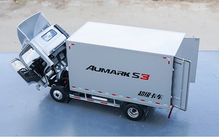Редкие оригинальные 1:24 литья под давлением Foton Aumark S3 85 фургон Тип Грузовик литья под давлением игрушечная модель для коллекции