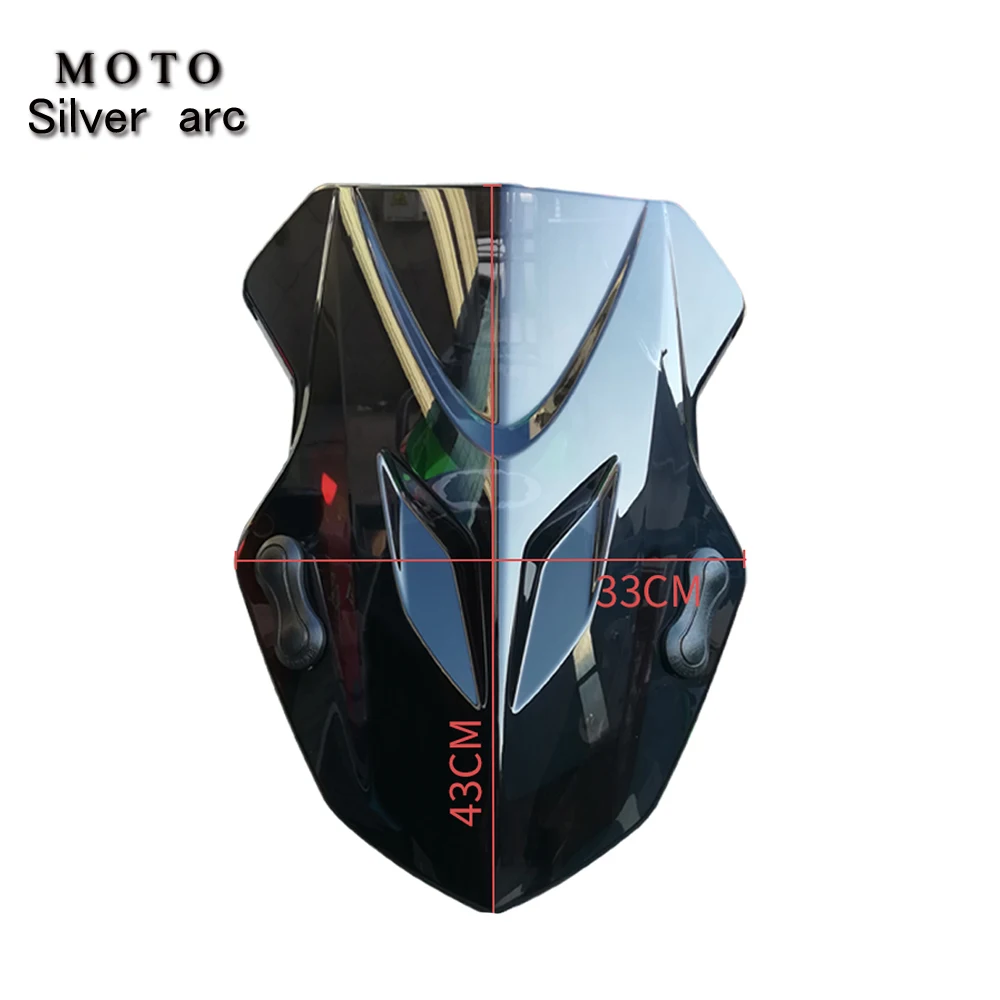 Z400 лобовое стекло мотоцикла Лобовое стекло+ кронштейн солнцезащитный козырек для KAWASAKI Z 400 NINJA 400 NINJA400 прозрачный коричневый
