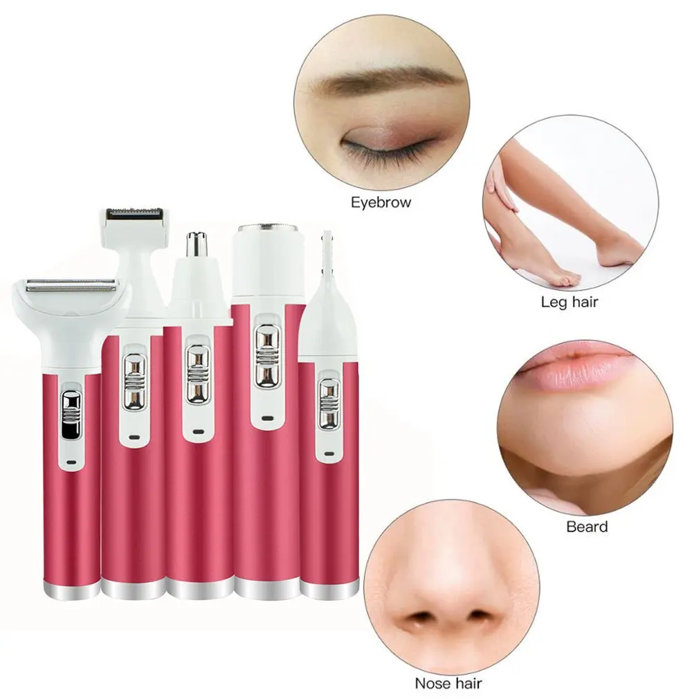 Multi-Function Lipstick Shaving Armpit Hair Shaving Device Electric Eyebrow Knife Ladies Hair Removal Device