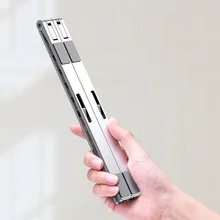 X Стиль Регулируемая Складная Алюминиевая Подставка для ноутбука настольная подставка для ноутбука 7-15 дюймов Macbook Pro Air