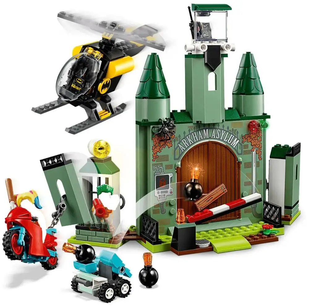 

Super Hero DC Batman Batman and The Joker Escape Building Blocks Sets Bricks Classic marvel Movie Model For Children Toys
