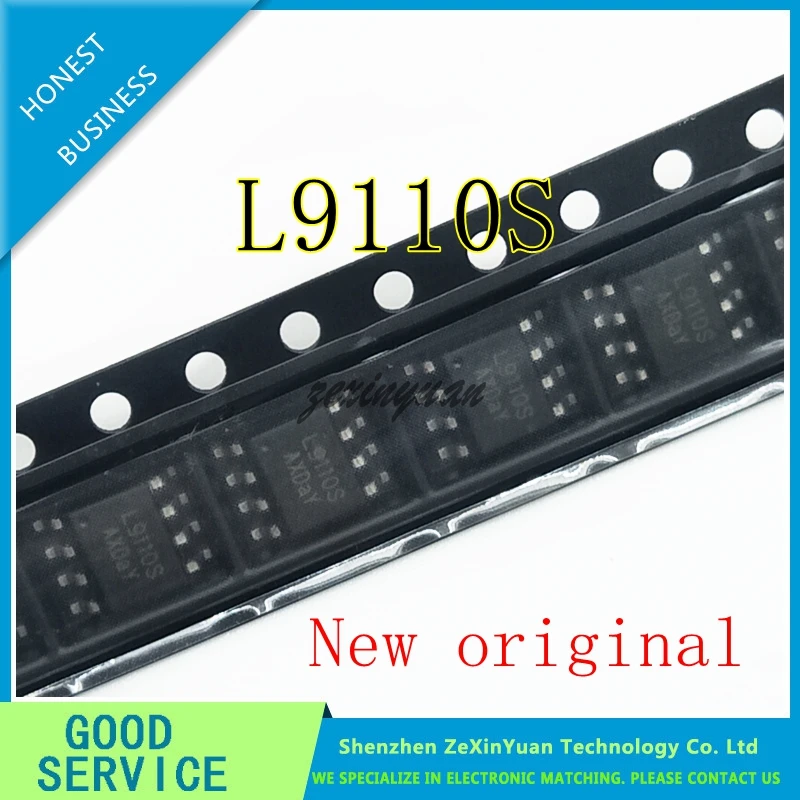 

5PCS L9110S L9110 9110 SOP8 full bridge drive motor driver chip New and original SOP-8